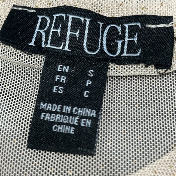 Sheer Rhinestone Long Sleeve Top - Picture 4 of 4